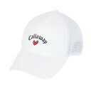 キャロウェイ(CALLAWAY)(レディース)ゴルフ ポニーテールメッシュキャップ C24191206-1030