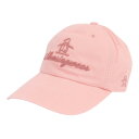 マンシングウエア(MUNSING WEAR)(レディース)ゴルフ ペンギン刺しゅう ベースボールキャップ MG5SCP01L PK00