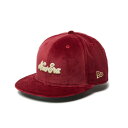 ニューエラ(NEW ERA)(レディース)ゴルフキャップ 9FIFTY Velvet オールドロゴ 14326256