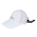 アドミラル ゴルフ(Admiral GOLF)(レディース)ゴルフ リボンロングバイザー キャップ ADMB4A04-WHT