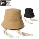 ニューエラ(NEW ERA)(レディース)ゴルフ 2WAY バケット01 ハット セーラーブリム Logo Tape 14391218 14391219