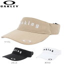 オークリー(OAKLEY)(レディース)ゴルフ 吸汗速乾 抗菌防臭 Elevate バイザー Fa 24.0 FOS800061