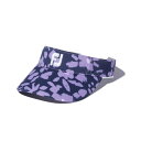 フットジョイ(FOOT JOY)(レディース)ゴルフ UVカットフラワープリントワイドバイザー FH23VWFS-4N5 その1