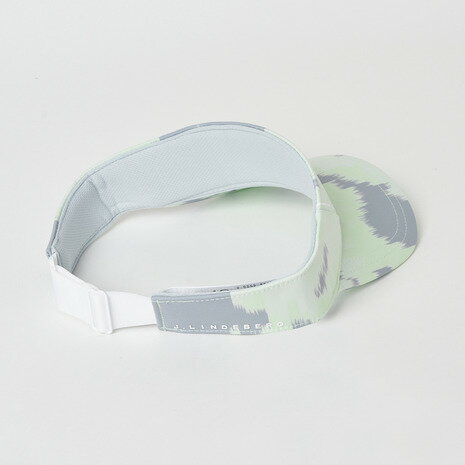【最大1万Pバック エントリー＆抽選 11/18限定】J.LINDEBERG（J.LINDEBERG）（レディース）帽子 Yadina Printed バイザー 073-54865-25AW-021