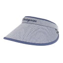 マンシングウエア(MUNSING WEAR)(レディース)ゴルフ 和紙オックス素材 クリップバイザー MG5SCP50L NV00