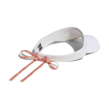 【11/16 23:59まで 全商品最大P10倍要エントリー】アディダス（adidas）（レディース）ゴルフ 吸湿 メタルロゴ リボンバイザー MMS57