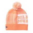 トミー ヒルフィガー ゴルフ(TOMMY HILFIGER GOLF)(レディース)ゴルフ ニット帽 ビーニー THMB3F60-C.PNK