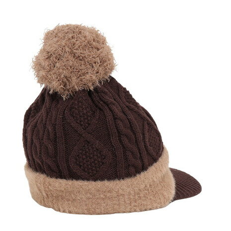 クランク（CLUNK）（レディース）ゴルフ 帽子 ツバ付きニット帽 CL5UWC04