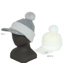ニューバランス(new balance)(レディース)ゴルフ リブ×フェザーヤーン ブリムビーニー 012-4287512