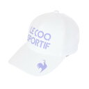 ルコックスポルティフ（lecoqsportif）（レディース）レインキャップ QGCXJC30 WH00