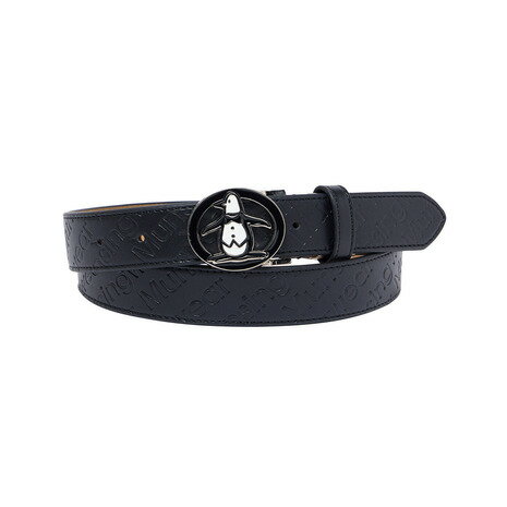 マンシング（MUNSING）（レディース）ロゴデザインベルト MG5FBL02L BK00