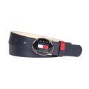 【5%OFFクーポン5/5限定 2点以上購入】トミーヒルフィガー（TOMMY HILFIGER）（レディース）ベルト THMB1SV1-NVY