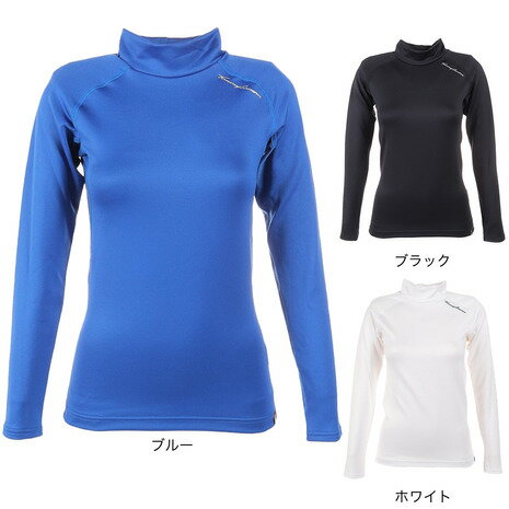 トミーアーマー（Tommy Armour）（レディース）ゴルフウェア 吸湿発熱 ヒートクロス ボディアレンジ ハイネック長袖シャツ TAES22F080002