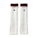 トミー ヒルフィガー ゴルフ(TOMMY HILFIGER GOLF)(レディース)ゴルフ 防寒 レッグウォーマーニット THMB3F63-WHT