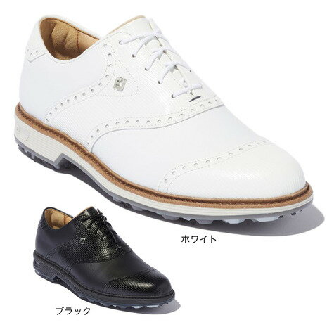 フットジョイ（FootJoy）（メンズ）ドライジョイズプレミア ウィルコックス 紐 ゴルフ シューズ 54344 54345 W