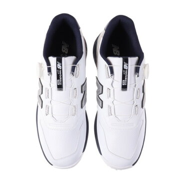 【最大6,000円クーポン+エントリーでP+2倍!3/1限定】ニューバランス(new balance) ゴルフシューズ UGBS996 X Dスパイクレス ホワイト (メンズ)