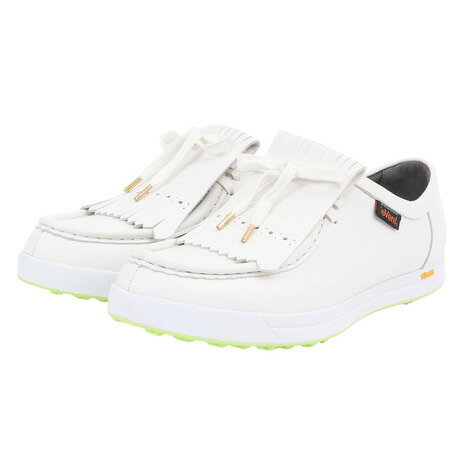 フープディドゥ(whoop-de-doo)(メンズ)ゴルフシューズ Nelly チロリアン 23234547 WH