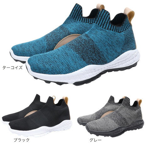 ザ ワープ バイ エネーレ（The Warp By Ennerre）（メンズ） ゴルフシューズ スパイクレス メンズ WARP KNIT SLIP ON WB3KFZ05 幅広