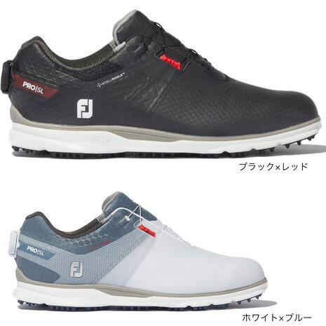 フットジョイ（FootJoy）（メンズ）ゴルフシューズ PRO SL スポーツ ボア 53339 53314 W