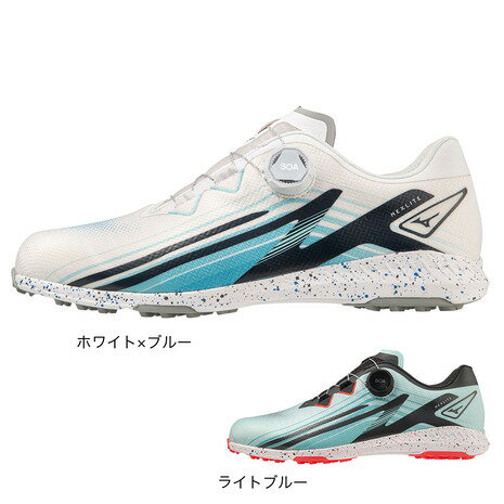 ミズノ(MIZUNO)(メンズ)ゴルフシューズ ネクスライトゼロ BOA ボア ダイヤル式 51GM2320