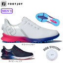 【5 OFFクーポン4/30限定 2点以上購入】フットジョイ（FootJoy）（メンズ）フューエル スポーツ ボア スパイクレス ゴルフ シューズ 55458 55459 W