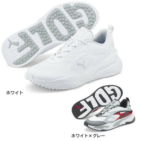 【1,500円OFFクーポン 5/20限定 2万円以上購入】プーマ（PUMA）（メンズ）ゴルフ ゴルフシューズ スパイクレス シューズ GS ファスト 376357