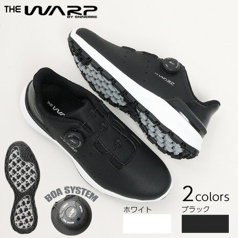 ザ・ワープ・バイ・エネーレ(The Warp By Ennerre)(メンズ)ゴルフシューズ スパイクレス ノーマルリールタイプ ダイヤル式 WG5SFZ01
