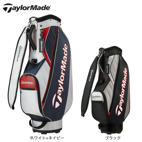 テーラーメイド テーラーメイド（TAYLORMADE）（メンズ）ゴルフ キャディバッグ カート式 9型 5分割トゥルーライト TJ105