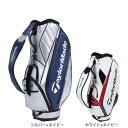 テーラーメイド(TAYLORMADE)(メンズ)ゴルフ キャディバッグ カート式 9.5型 5分割 オーステック キャディバッグ UN033
