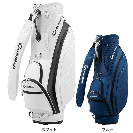 テーラーメイド テーラーメイド（TAYLORMADE）（メンズ）ゴルフ キャディバッグ カート式 9.5型 5分割 スポーツモダン UN051