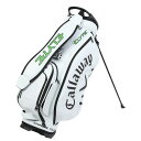 キャロウェイ(CALLAWAY)(メンズ)ゴルフ スタンド式 キャディバッグ 9.0型 5分割 Tour Stand 25 JM 5125004 WHTBLK