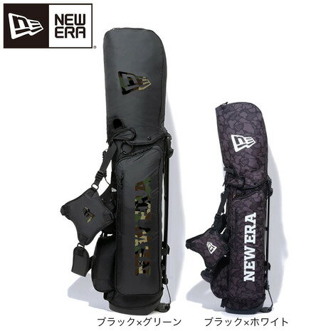 ニューエラ（NEW ERA）（メンズ）ゴルフ キャディバッグ スタンド式 9型 5分割 ワードマークロゴ 13517851 13517852