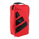 アディダス(adidas)(メンズ、レディース)ゴルフ ボールドロゴ シューズバッグ IKD01-JE7206RED