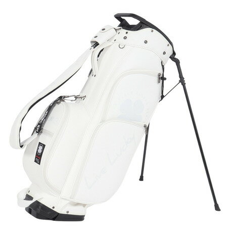 ブラッククローバー（Black Clover）（メンズ）キャディバック ザ・プレイヤー ゴルフバッグ BA5PNC80 WHT