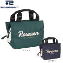 【マラソン期間限定 さらに最大P10倍】ROSASEN(メンズ、レディース)ゴルフ 撥水 ラウンドトートバック 046-82802