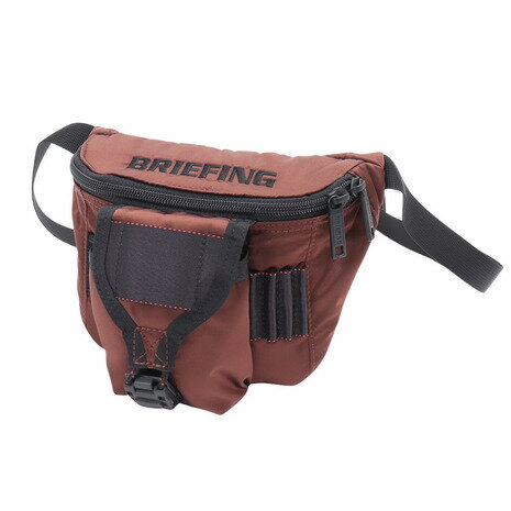 ウエストバッグ ブリーフィング（BRIEFING）（メンズ）ゴルフ バッグ ウエストバッグ ROUND WAIST POUCH ET HOL BRG233E60-023