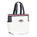 トミー ヒルフィガー ゴルフ(TOMMY HILFIGER GOLF)(メンズ)ゴルフ ラウンドロゴ トートバッグ THMG4FT0-WHT