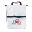 トミーヒルフィガー（TOMMY HILFIGER）（メンズ）ゴルフ マルチバッグ ラウンドバッグ 巾着 ミックス THMG3FBZ-WHT