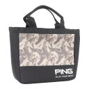 ピン(PING)(メンズ、レディース)GB-N2309 カモラウンドトートバッグ BROWN 36831