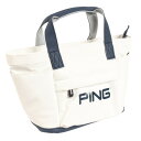 ピン（PING）（メンズ、レディース）GB-U2303 ソフト PU ラウンドトート WH 36834