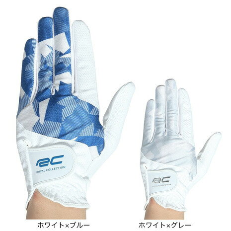 ロイヤルコレクション（ROYALCOLLECTION）（メンズ）ゴルフ ゴルフグローブ 左手用 夏 冷感 ひんやり UVカット 速乾 HIGH GRIP&COLD RCG-2204