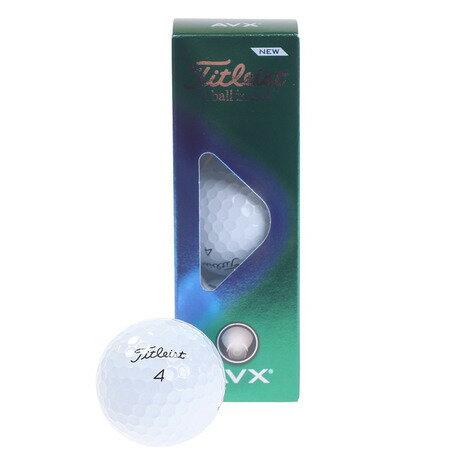 【8/23まで期間限定 最大6,000円OFFクーポン！】タイトリスト（TITLEIST） ゴルフボール AVX 3個入 T9013S-3PJ （メンズ）