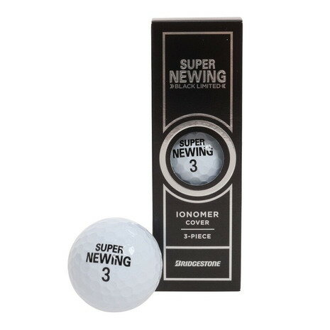 ブリヂストンゴルフゴルフボール スーパーニューイング ブラック リミテッド 3個入り 21SP NEWING BK LTD3 ZCWX 3P