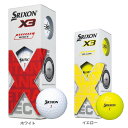 ゴルフボール プチギフト スリクソン（SRIXON）（メンズ） ゴルフボール エックス3 スリーブ X3 SN X3 3個入り