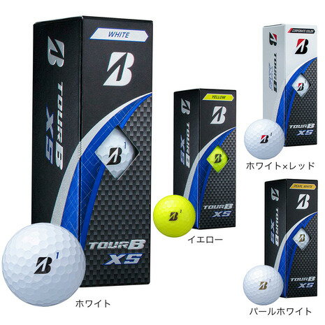 ブリヂストンゴルフ（BRIDGESTONE GOLF）（メンズ）24 ツアーB XS ゴルフボール スリーブ(3個入り)