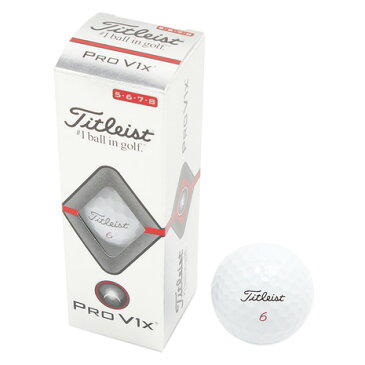 タイトリスト（TITLEIST） PRO V1X 19 ゴルフボール 3個入 ハイナンバー T2046S-H-3PJ （Men's）