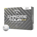 キャロウェイ(CALLAWAY)(メンズ)ゴルフボール クロムツアー CHRM TR TD 25 3B ダース(12個入り)