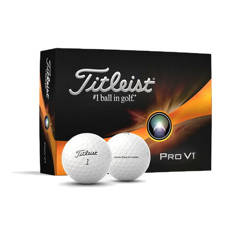 タイトリスト TITLEIST メンズ ゴルフボール PRO V1 プロV1 ハイナンバー T2028S-H-J ダース 12個入り 