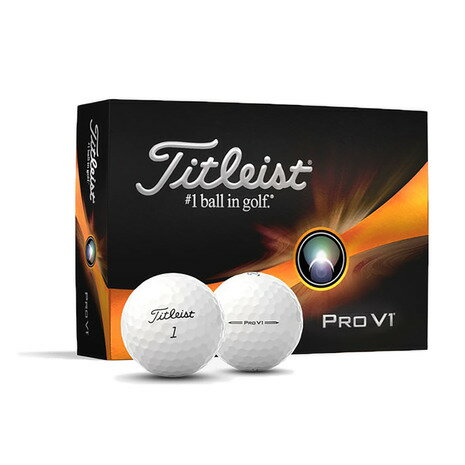 タイトリスト TITLEIST メンズ ゴルフボール PRO V1 プロV1 ダブルナンバー T2028S-LEJ ダース 12個入り 