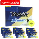 ボルビック(Volvik)(メンズ、レディース)【10ダースセット】ゴルフボール XT SOFT 23 YEL 10ダース(120個入り) VV5PNA05 Y...